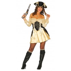 Déguisement Pirate Femme,  Taille M