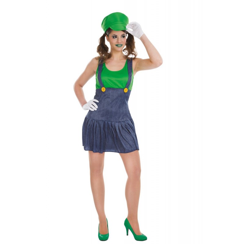 Déguisement de Femme Plombier, Taille S