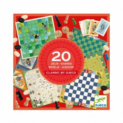 Boites de 20 Jeux Classiques - Djeco