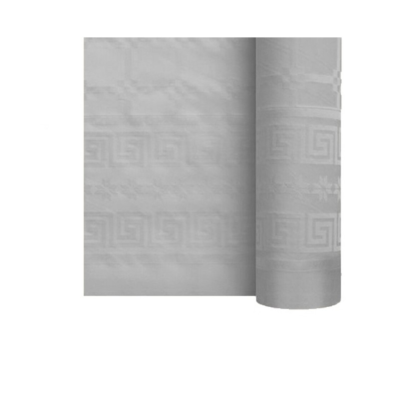 Nappe Damassé Blanc 25 Mètres