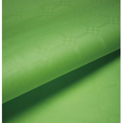 Nappe En Papier Damassé Vert Pomme En Rouleau 1,18 x 6 m 