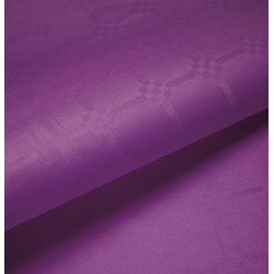 Nappe En Papier Damassé Rose En Rouleau 1,18 x 6 m 