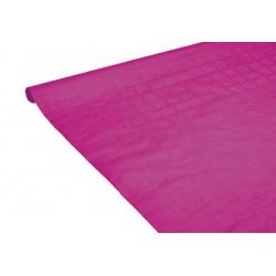 Nappe En Papier Damassé Jaune En Rouleau 1,18 x 6 m 