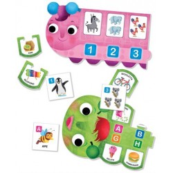 Jeu Educatifs Chiffres et Lettres ABC - 123 - Lisciani