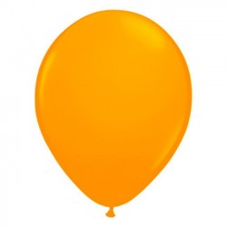 Ballons de Baudruche Fluo Orange 50 Pièces