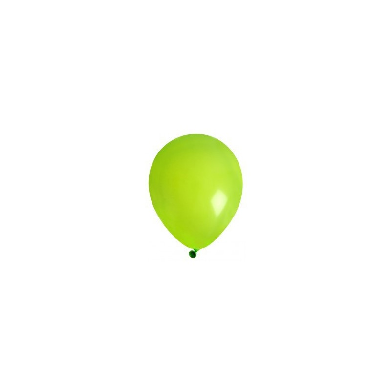 Ballons de Baudruche Métalliques Vert Pomme