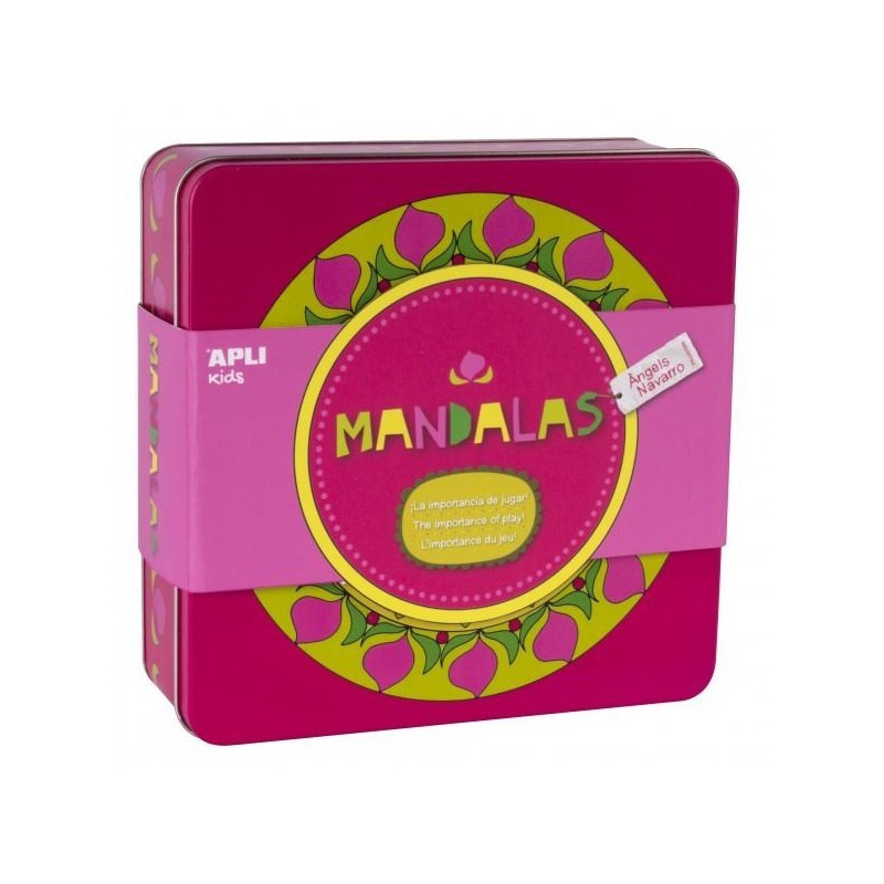 Coffret Créatifs Mandalas Angels Navaro - Apli Kids