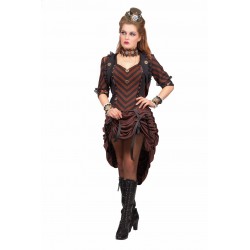 Déguisement Robe Steampunk Avec Bolèro, Taille 36