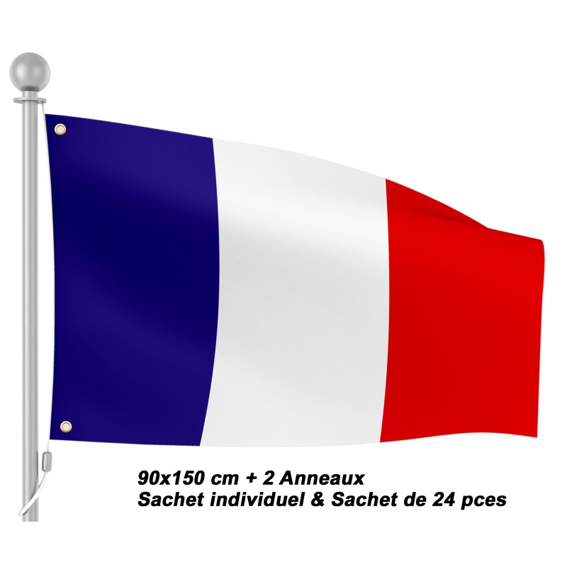 Drapeau France 90  x 150cm 