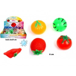 Balle Splatchy Fruit 6cm