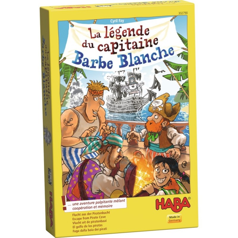 La Légende du Capitaine Barbe Blanche - Haba La Légende du Capitaine Barbe Blanche - Haba