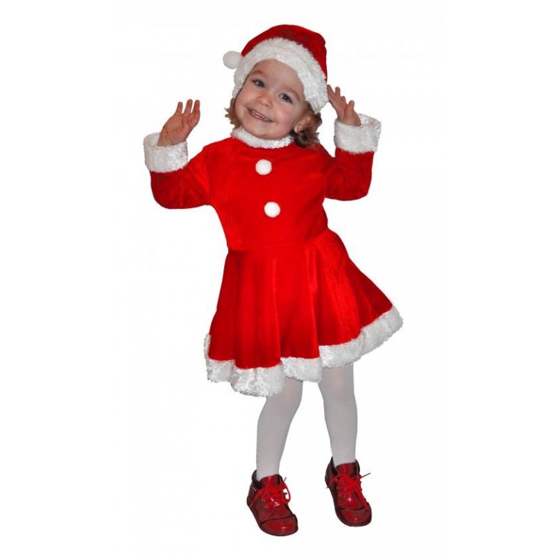 Déguisement Fille Robe de Noël 3 Ans