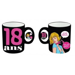 Mug Anniversaire 18 Ans