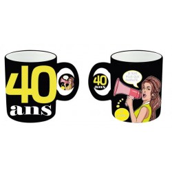 Mug Anniversaire 40 Ans