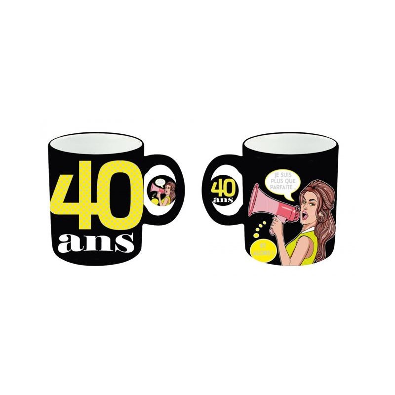 Mug Femme 40 Ans Joyeux Anniversaire Coti Jouets Fr Accesoires De Fetes Et Decoration Mug Femme 40 Ans Joyeux Anniversaire Coti Jouets Fr Accesoires De Fetes Et Decoration