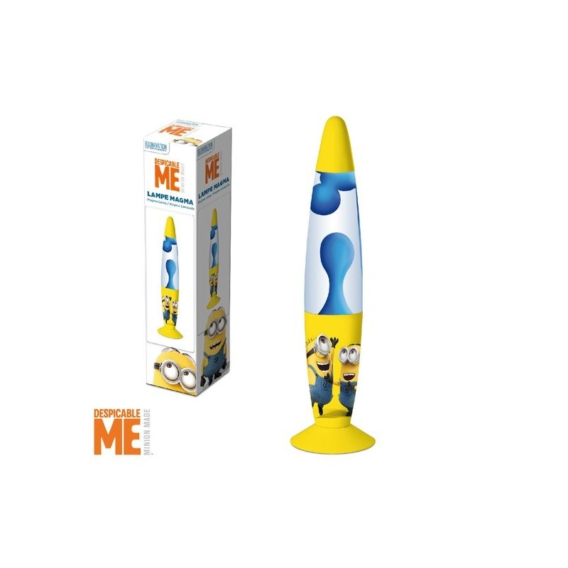 Lampe Magma Bleu Minions