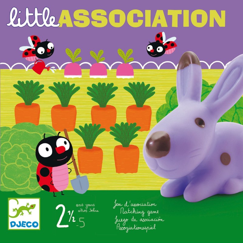 Jeu des Tout-Petits Little Association - Djeco