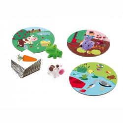 Jeu des Tout-Petits Little Association - Djeco