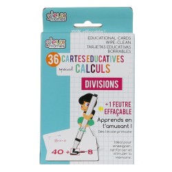 Cartes Educatives Effaçables - Les Calculs