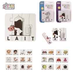 Cartes Educatives - Puzzle Mots