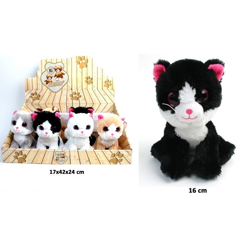 peluche animaux gros yeux