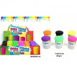 Pâte Slime Fluo Baril 65 Grs