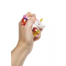 Licorne Squeeze Anti-Stress Boules Multicolores