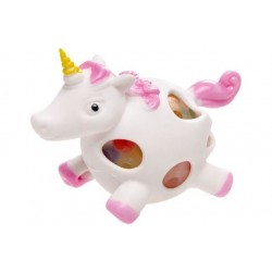 Licorne Squeeze Anti-Stress Boules Multicolores