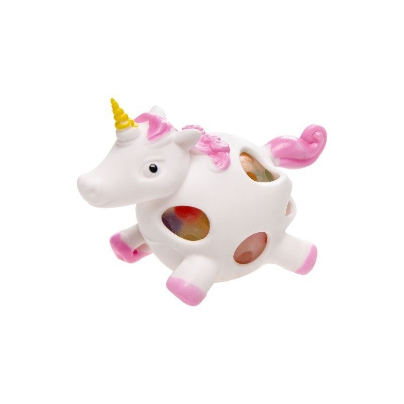 Licorne Squeeze Anti-Stress Boules Multicolores