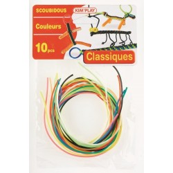 Scoubidous Multicolores 10 Brins