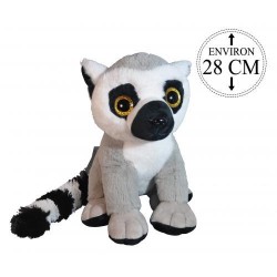 Peluche Chien Husky Assis 20cm