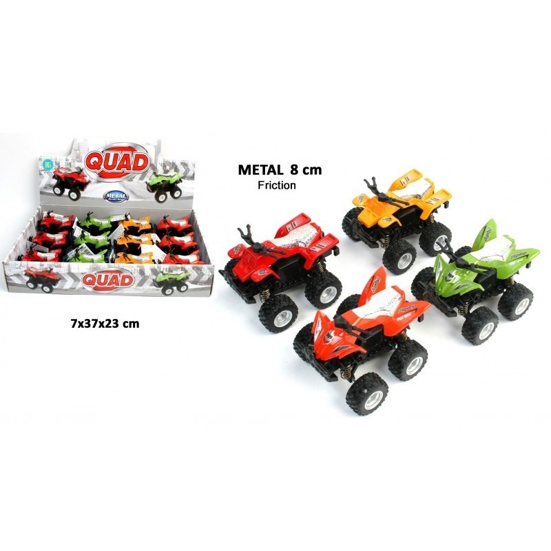 Quad en Métal Rétro Friction