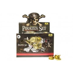 Trésor de Pirate - Sachet de 20 Pièces d'Or - boîte présentoir