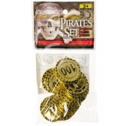 Trésor de Pirate - Sachet de 20 Pièces d'Or