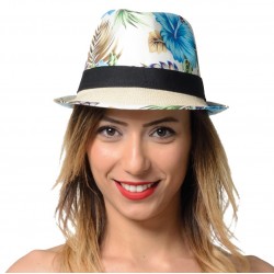 Chapeau Borsalino Hawaï, 3 modèles assortis