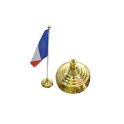 Socle pour Drapeau Doré