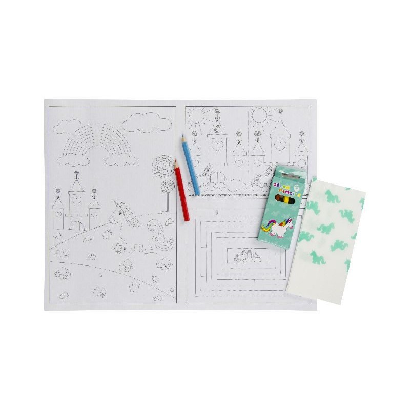 Coffret Restaurateur Menu Enfant Fille Licorne