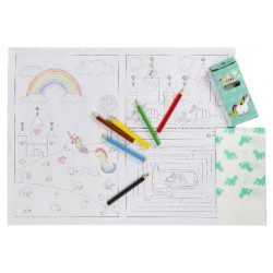 Coffret Restaurateur Menu Enfant Fille Licorne