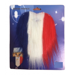 Barbe de Supporter Tricolore