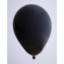 Ballons de Baudruche Opaques Noir 50 Pièces