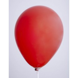 Ballons de Baudruche Opaques Rouge Cherry 50 Pièces