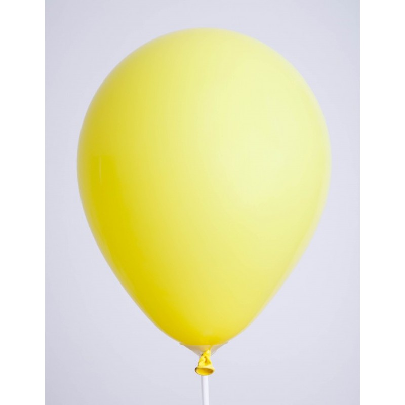 Ballons de Baudruche Opaques Jaune