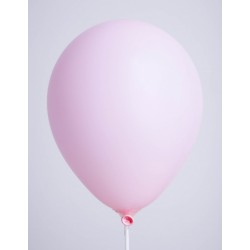 Ballons de Baudruche Opaques Rose Bonbon