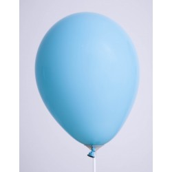 Ballons de Baudruche Opaques Bleu Lagon
