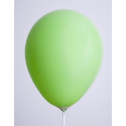 Ballons de Baudruche Opaques Vert Menthe