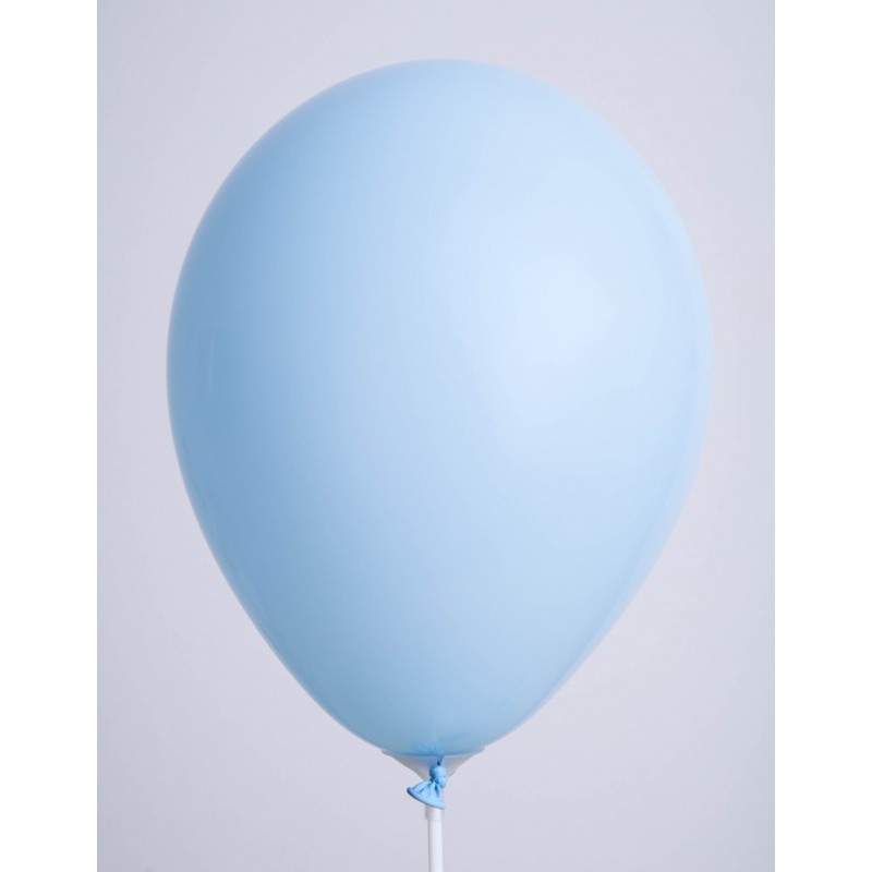 Ballons de Baudruche Opaques Bleu Ciel