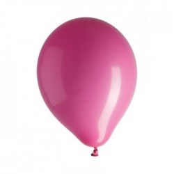 Ballons de Baudruche Métalliques Rose Fuschia