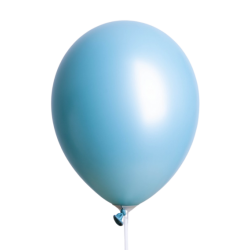 Maxi Ballons de baudruche Rico Design YEY - Bleu clair et bleu - 90 cm - 2  pcs - Ballon baudruche - Creavea