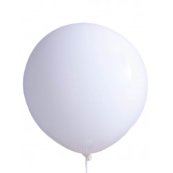 Ballon de Baudruche Opaque Géant Blanc
