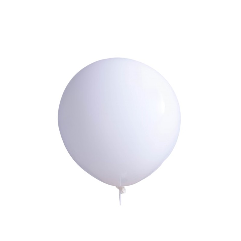 Ballon de Baudruche Opaque Géant Blanc